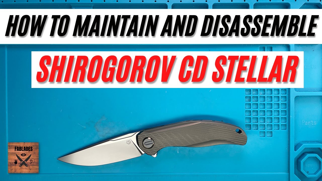 How to Maintain and Disassemble Shirogorov Custom Division Stellar. Fablades Full Review