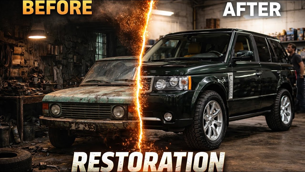 Destroyed Range Rover Restored Like New | Complete Garage Restoration