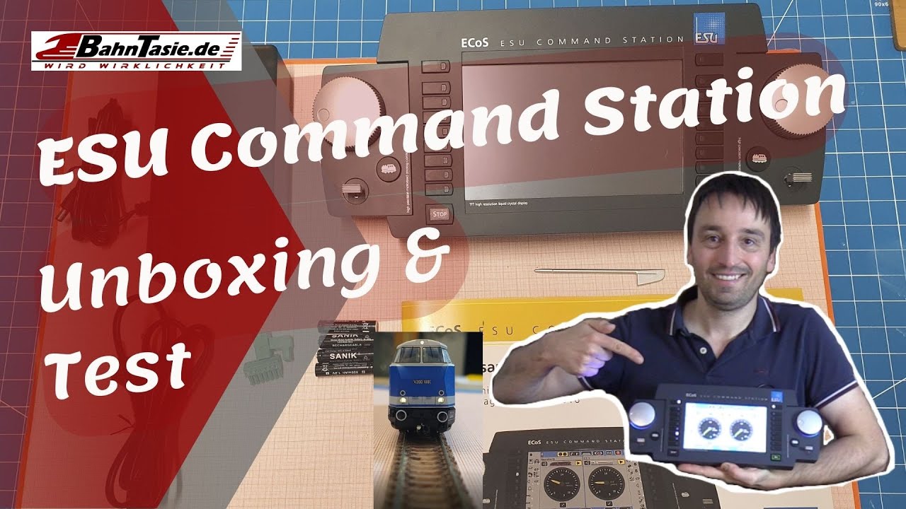 Unboxing und Test der ESU 50210 Command Station