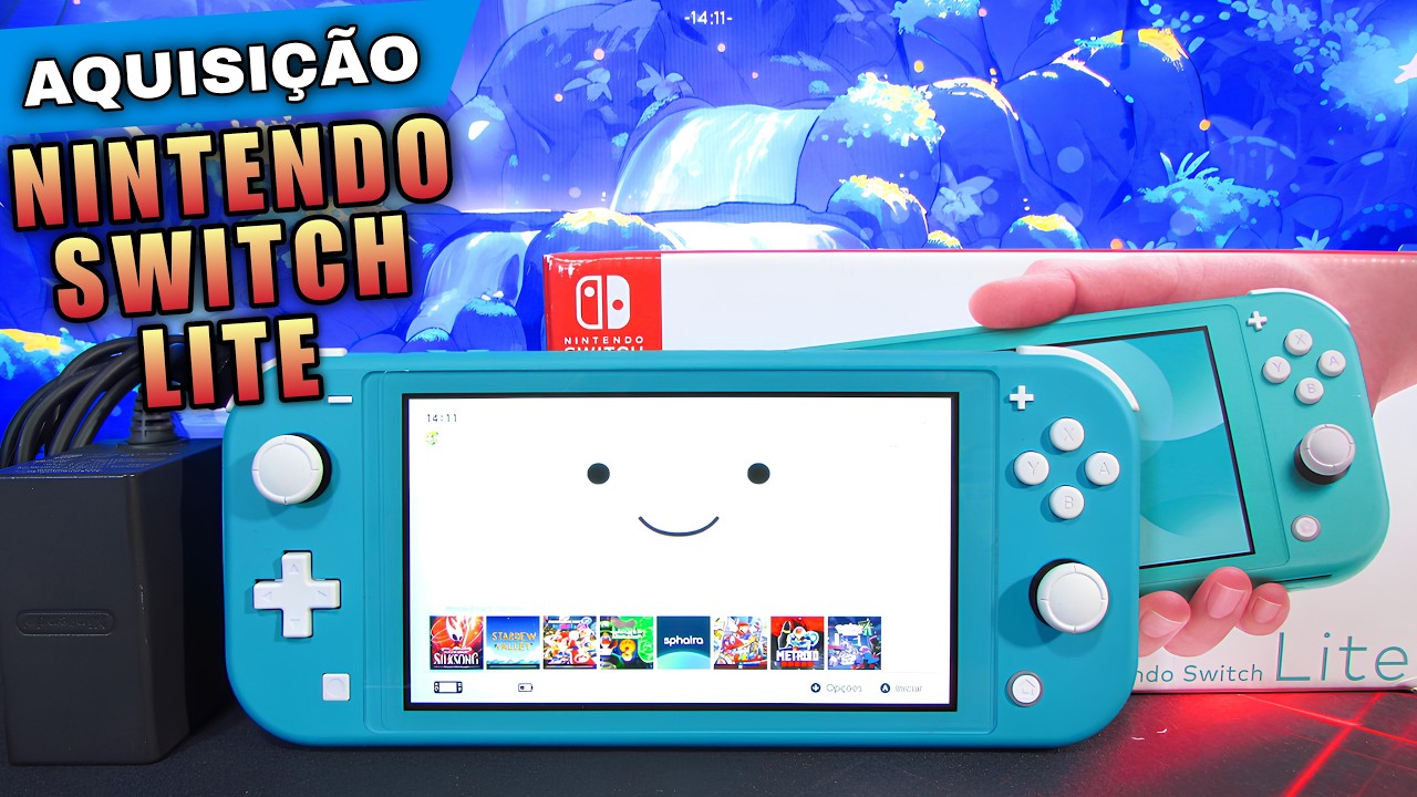 Mais um Switch Lite barato chegou… hora do desbloqueio