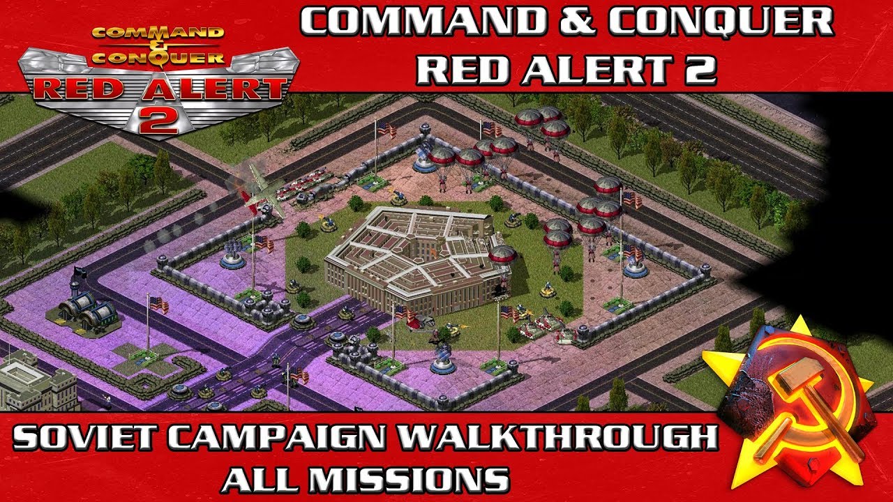 Red Alert 2 - Soviet Campaign Speedrun ( Difficulty HARD )