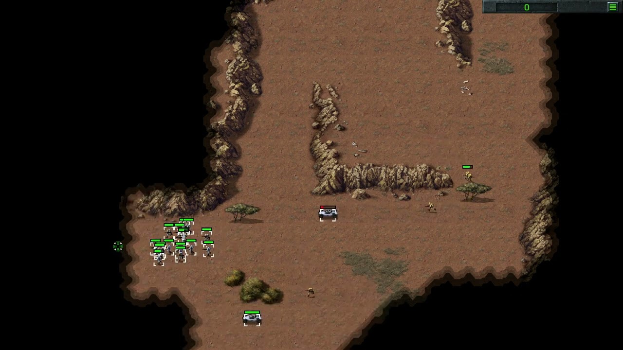 C&C  Command & Conquer Tiberian Dawn Remastered PL Gameplay Misja 1 NOD Koniec Nikoomby HARD