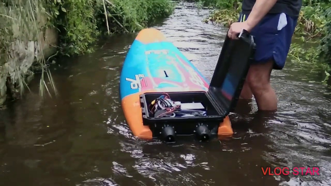 Jetboard-DIY Testing on water