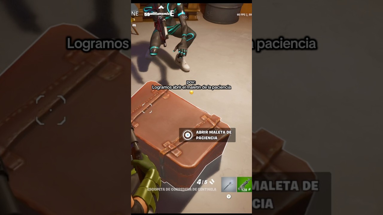 Esto pasa cuando esperas 10 minutos en abrir el maletín de la paciencia 🤯💀 