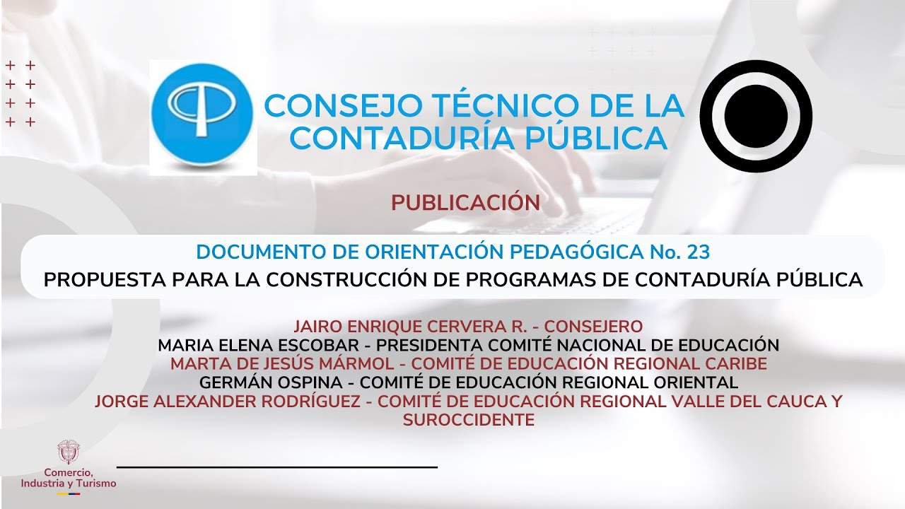 DOP 23 Propuesta para la construcción de programas de educación en Contaduría Publica