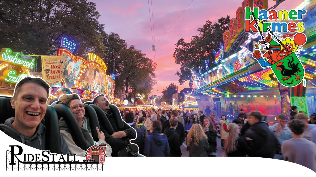 Haaner Kirmes 2025 - unser erstes Mal auf der wundersch&ouml;nen Kirmes der Gartenstadt Haan | VLog