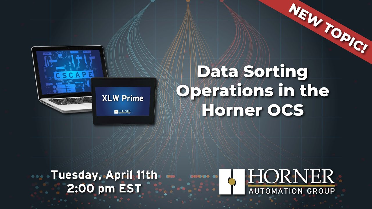 Data Sorting Operations in the Horner OCS