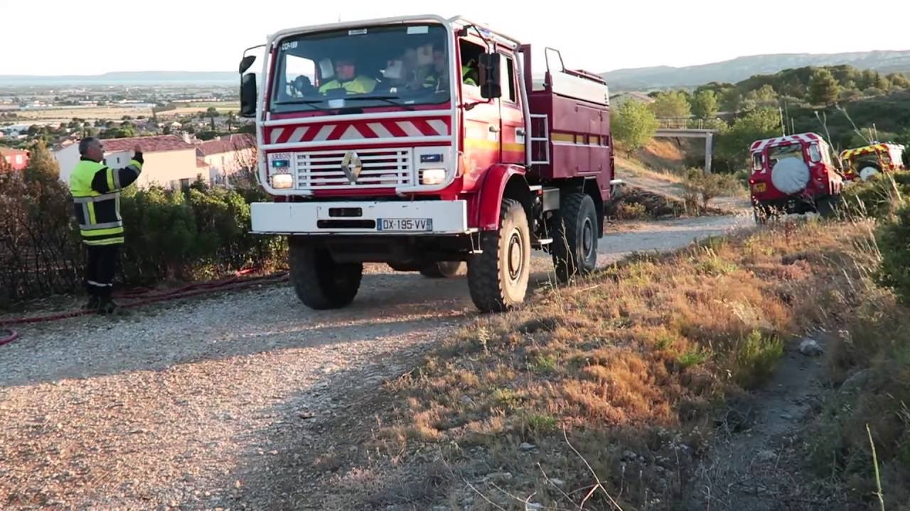Incendie La Fare les Oliviers 🔥🚒