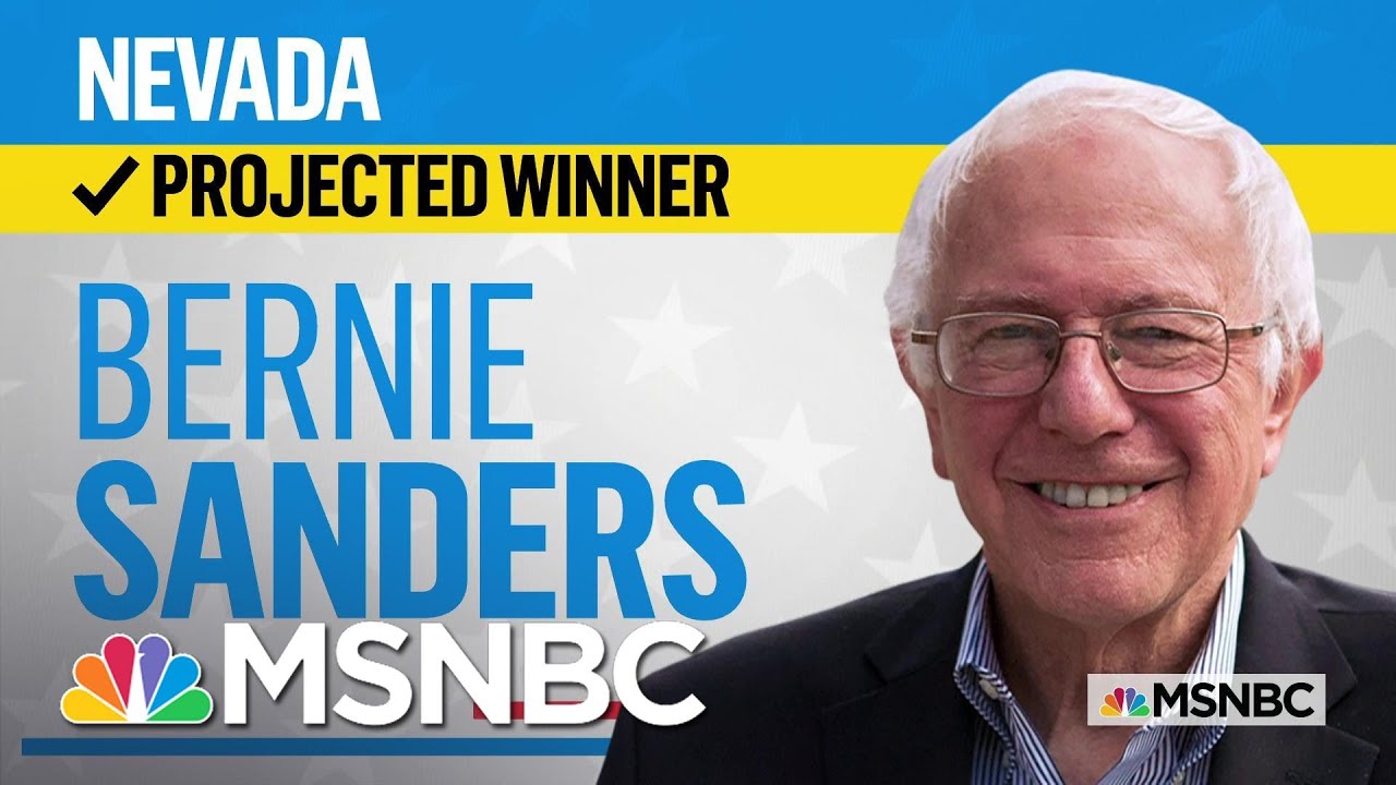 Sen. Bernie Sanders Is The Projected Winner Of The Nevada Democratic Caucus | MSNBC