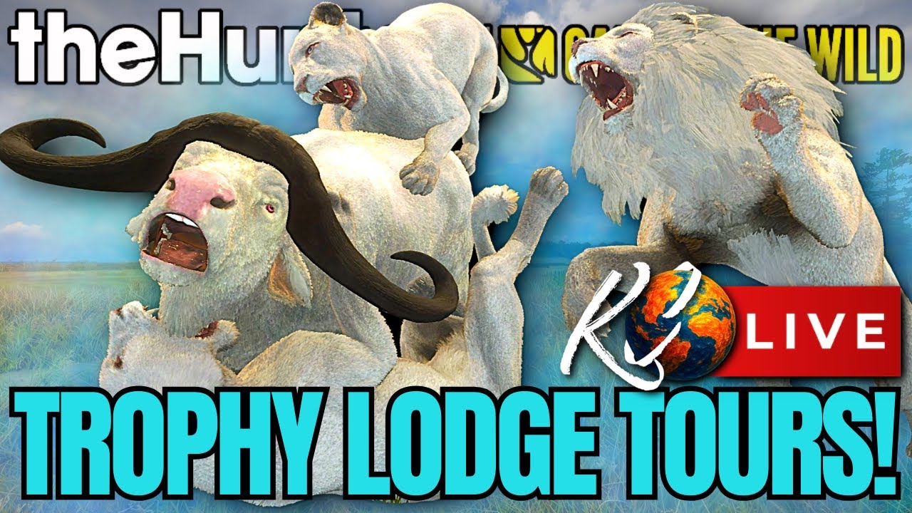 🔴KC's Trophy Lodge Tours ARE BACK?!😱LET'S SEE THOSE LODGES! - Call of the Wild