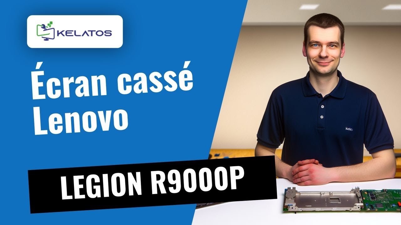 Écran cassé sur Lenovo ? 🛠️ Changement de la vitre