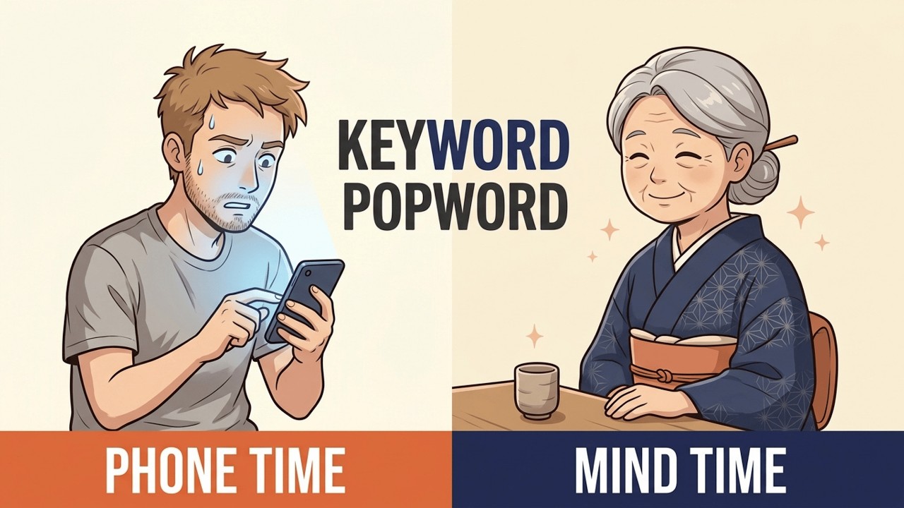 11 Japanese Screen Habits That INSTANTLY Calm a Restless Mind