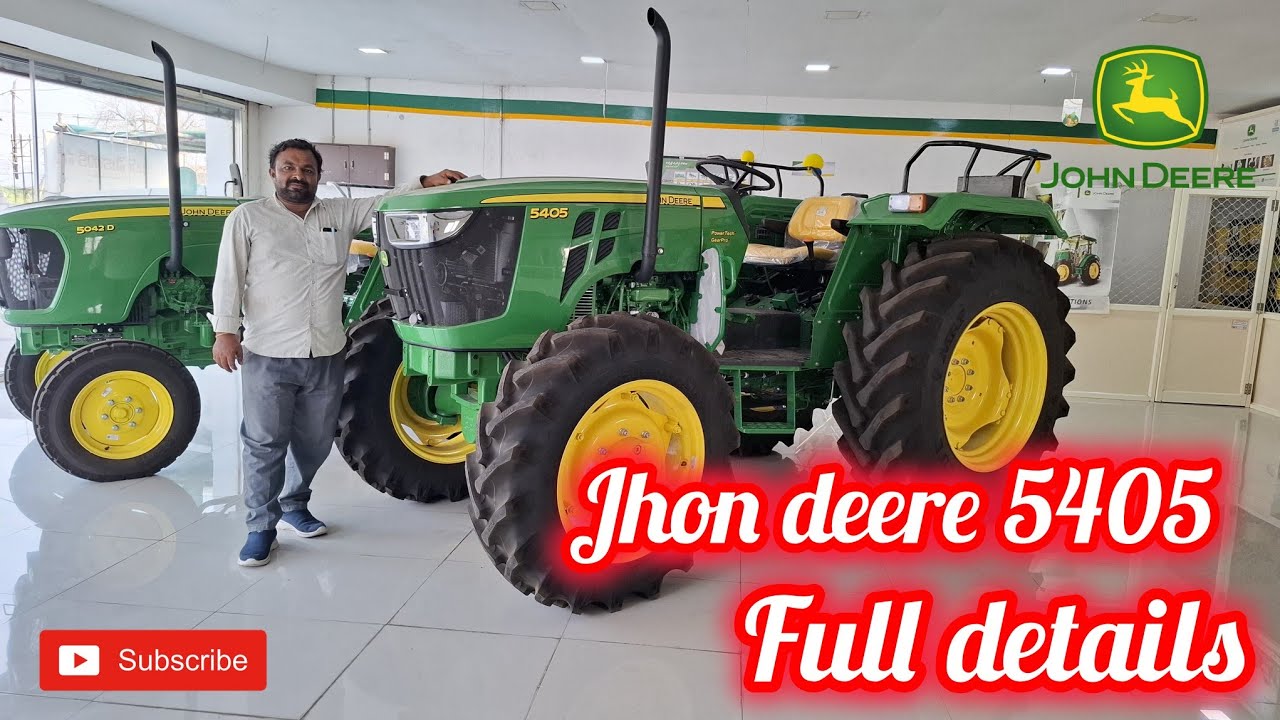 🚜63 HP అసలైన పవర్ ఇదేనా? 😲 John Deere 5405 పూర్తి నిజాలు బయటపడ్డాయి!