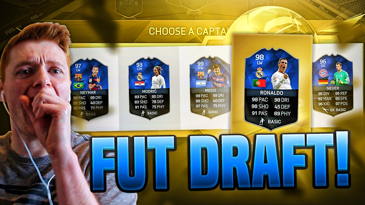 FIFA 16 - THE BEST TOTY FUT DRAFT EVER! | TOTY RONALDO, TOTY MESSI & TOTY NEYMAR IN A FUTDRAFT!
