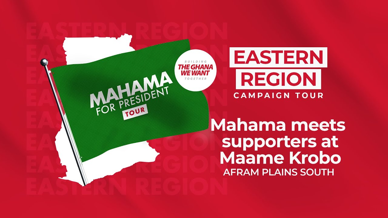WATCH LIVE | ⁠⁠⁠Mahama meets supporters at Maame Krobo | #Mahama4change2024 | WoezorTV