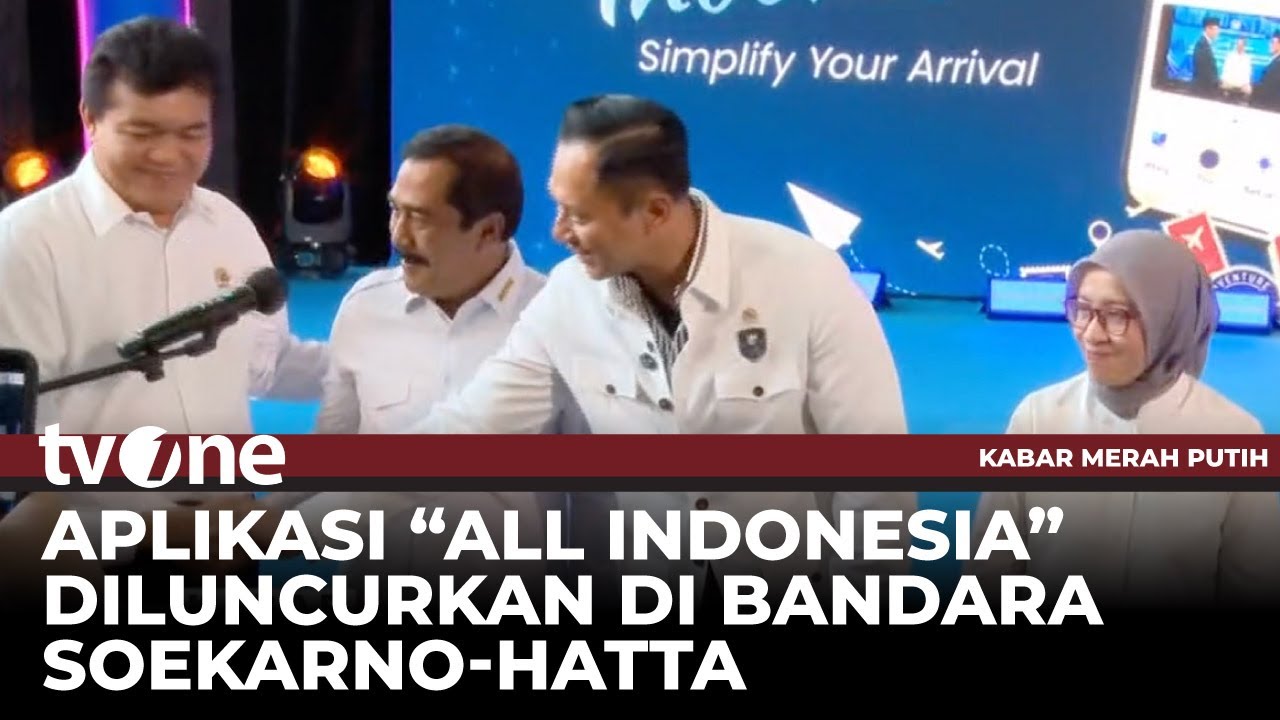Pemerintah Luncurkan Aplikasi All Indonesia di Bandara Soetta | tvOne