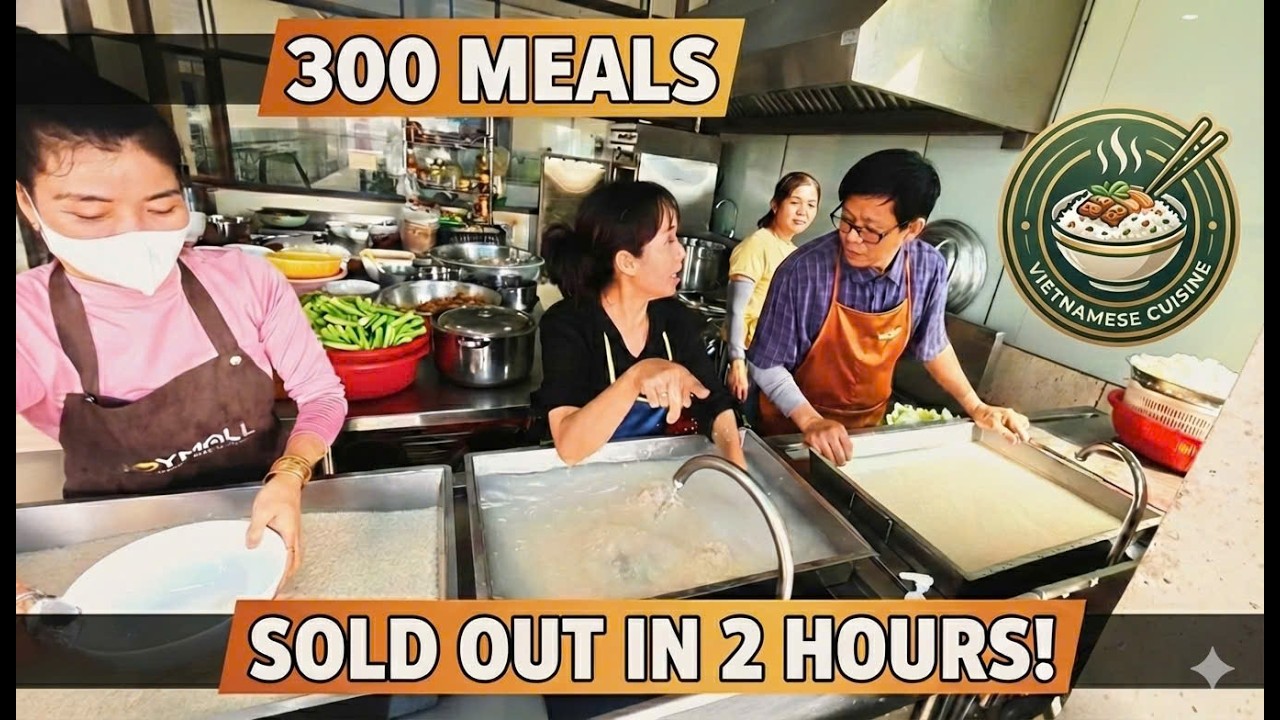 Served 300 Meals in 2 Hours RUSHTIME CHALLENGE