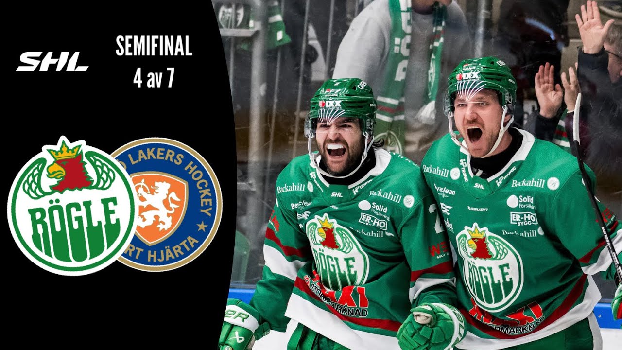 R&ouml;gle BK - V&auml;xj&ouml; Lakers | H&ouml;jdpunkter | Semifinal 4 | SM-Slutspel 2024