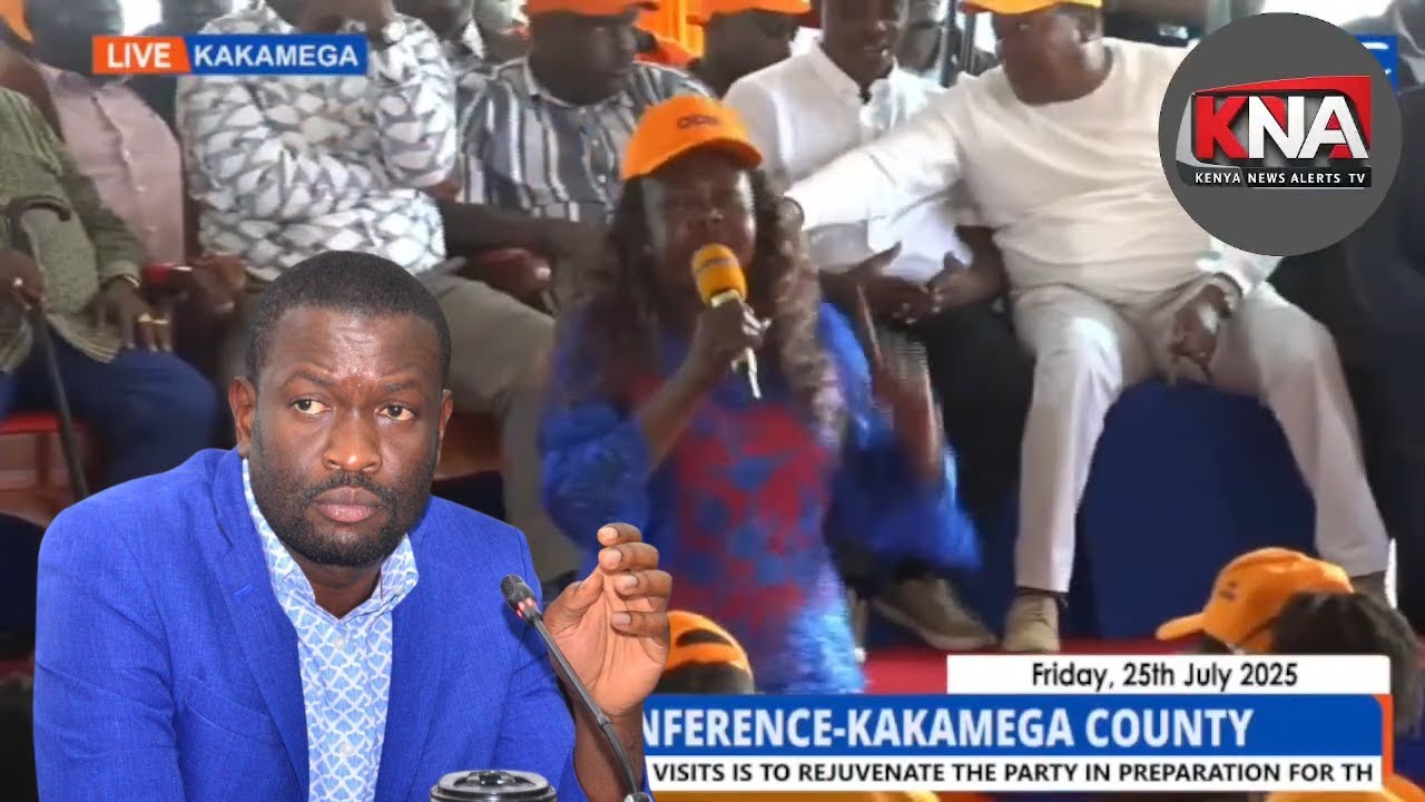 ''SIFUNA WACHA KUHARIBIA ODM JINA KWA TV,'' KAKAMEGA WOMAN LECTURES SENATOR SIIFUNA!