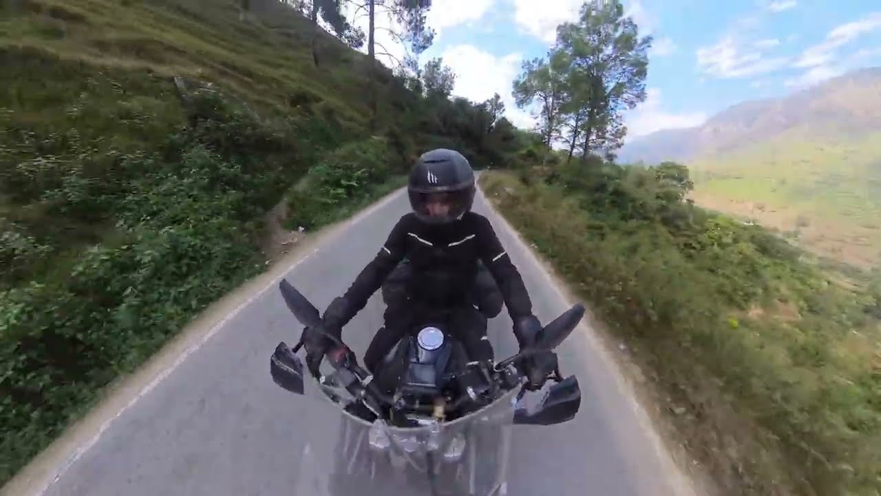 Binsar to Birthi Falls | Episode 12 — Twisty Roads & Riding Flow | Bangalore to Rishikesh