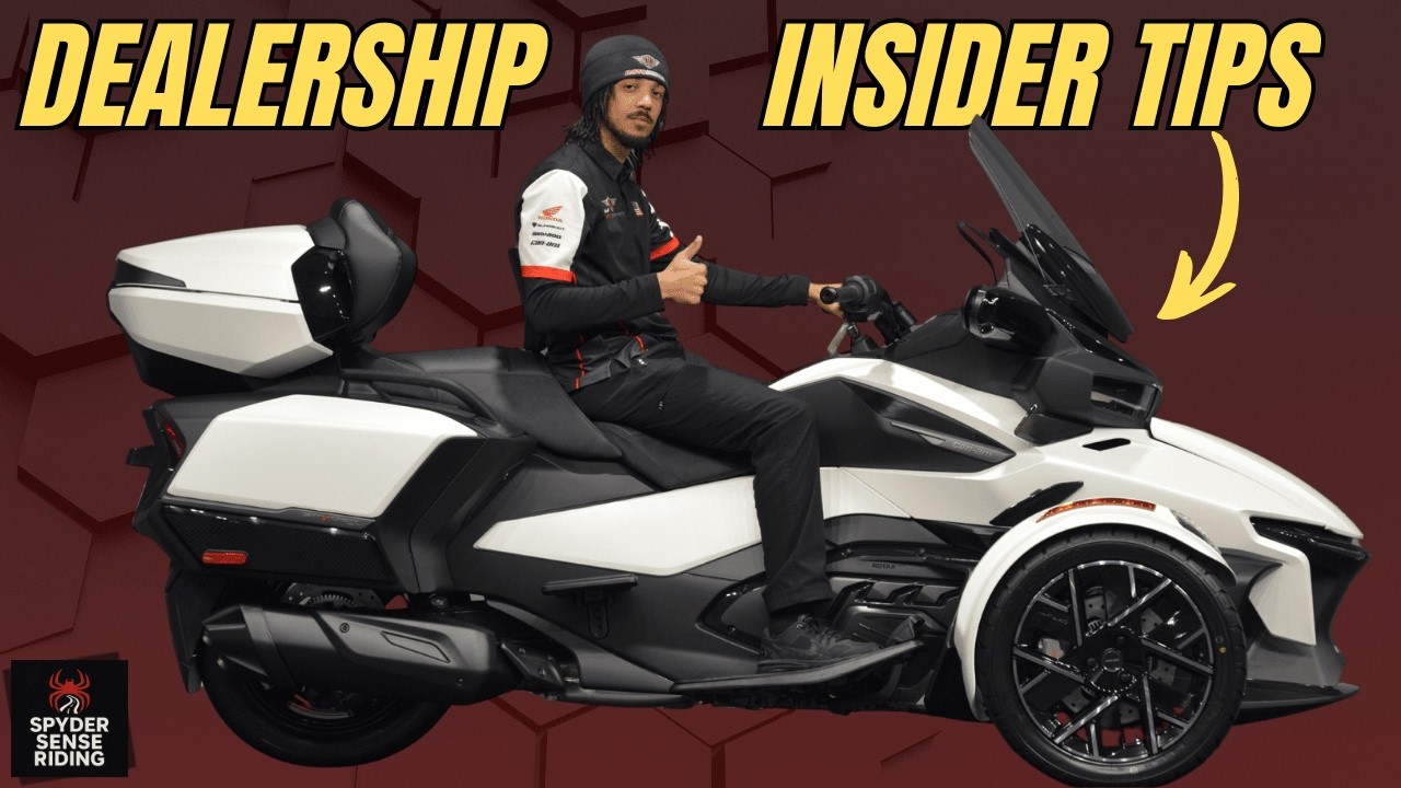Планируете купить Can-Am Spyder? Посмотрите это видео, прежде чем посетить дилерский центр.