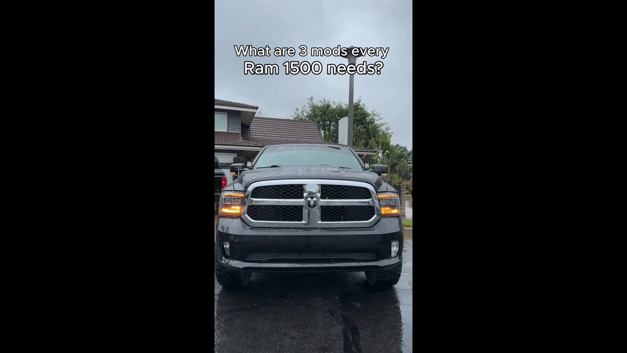 Top 3 Mods for a Ram 1500  #shorts