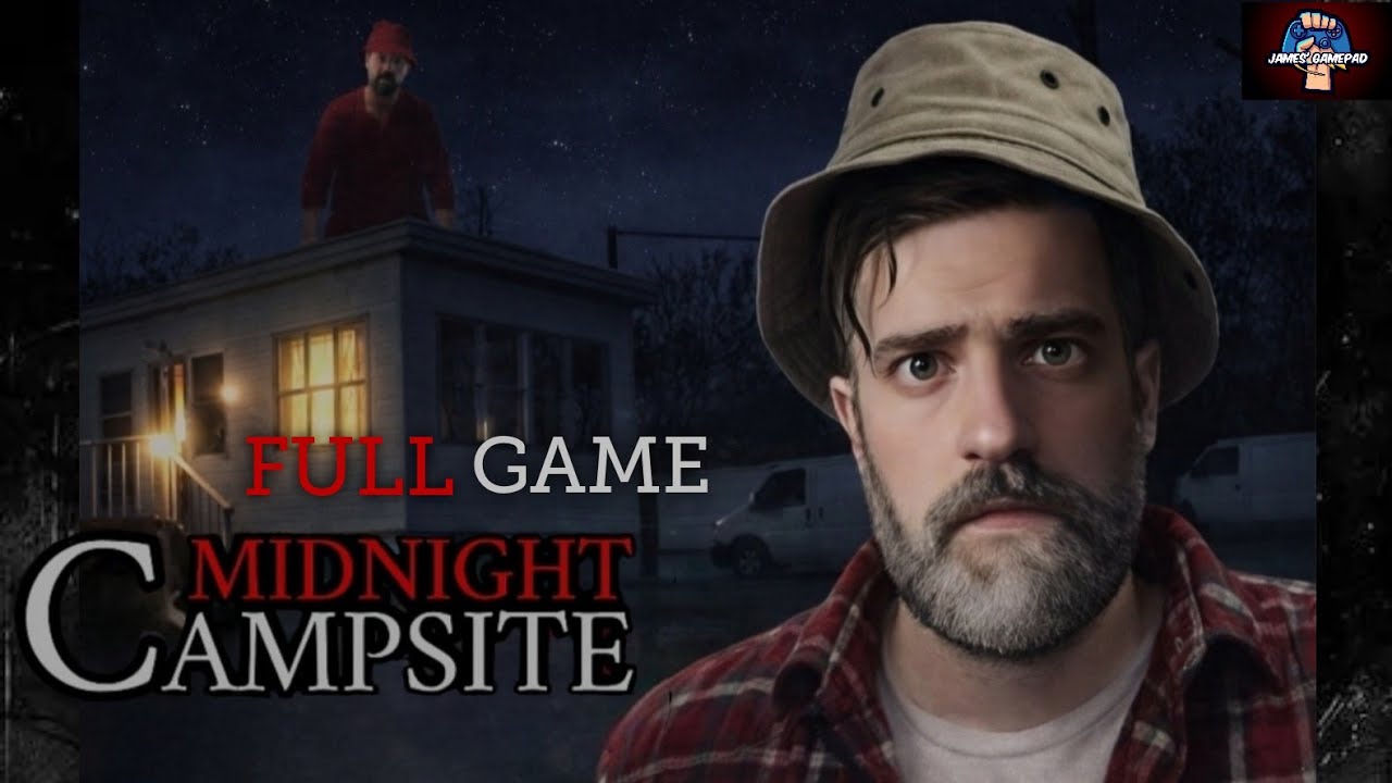 Midnight Campsite | Horror | FULL GAME | PS5HD | Stranger Danger while Camping!!