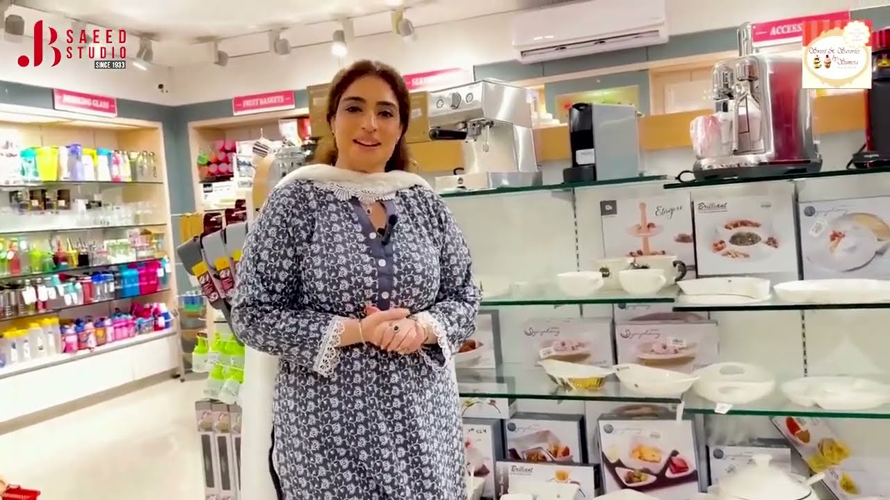 Chef Shireen Anwar and  Chef Sumera Anwer at JB Saeed Studio
