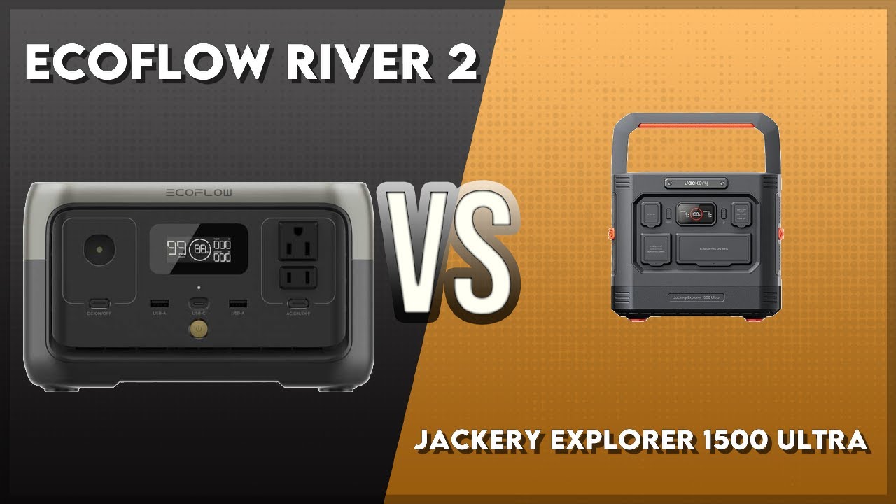 EcoFlow River 2 vs Jackery Explorer 1500 Ultra Technical Comparison