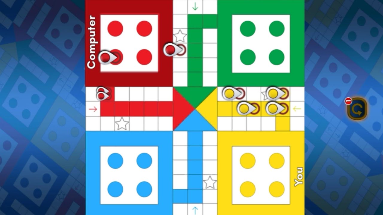Ludp King 2 Players | Ludo Game in 2 Players | Ludo Gameplay