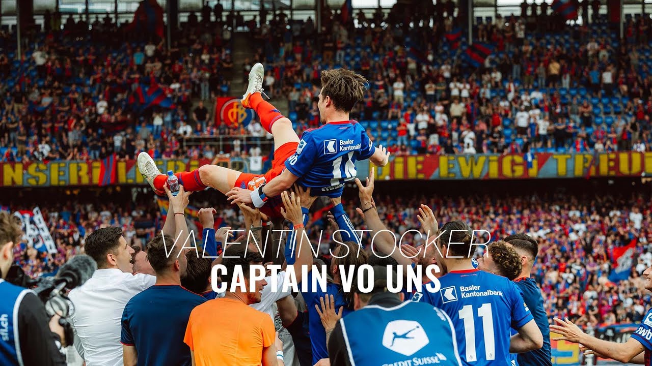 Verabschiedung Valentin Stocker | Captain vo uns ❤️💙