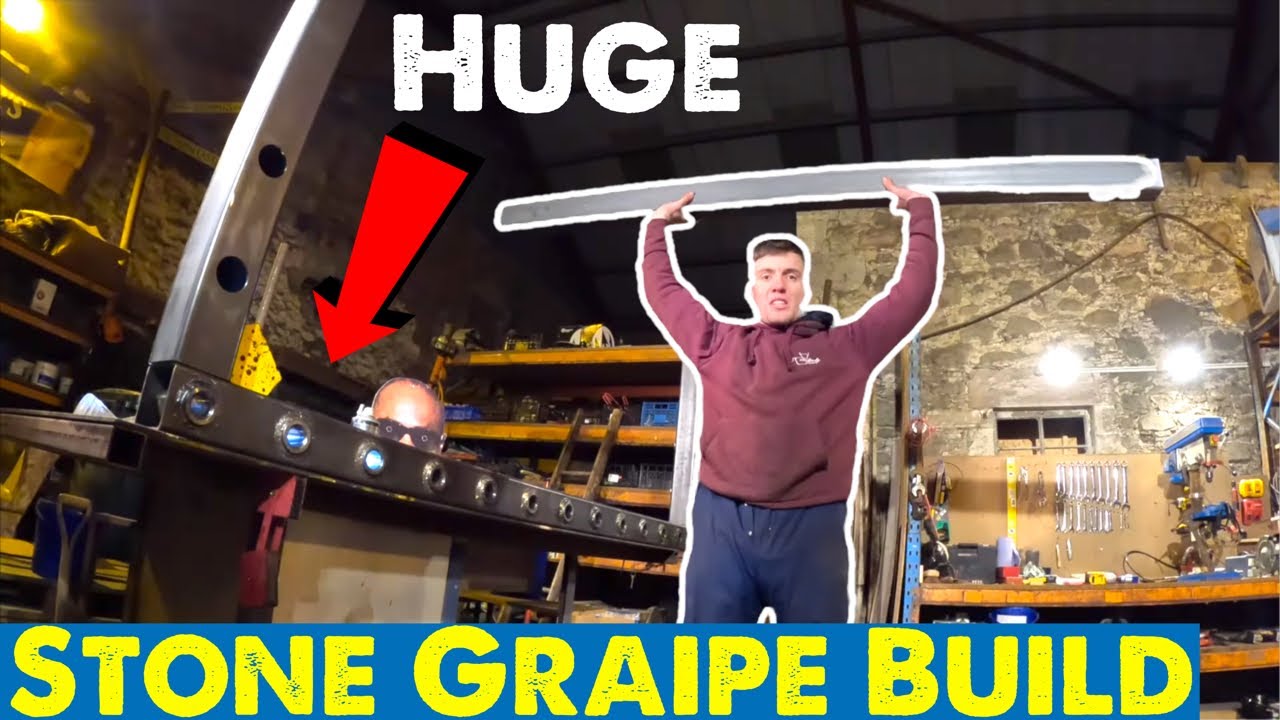 Welding A Huge Stone Graipe