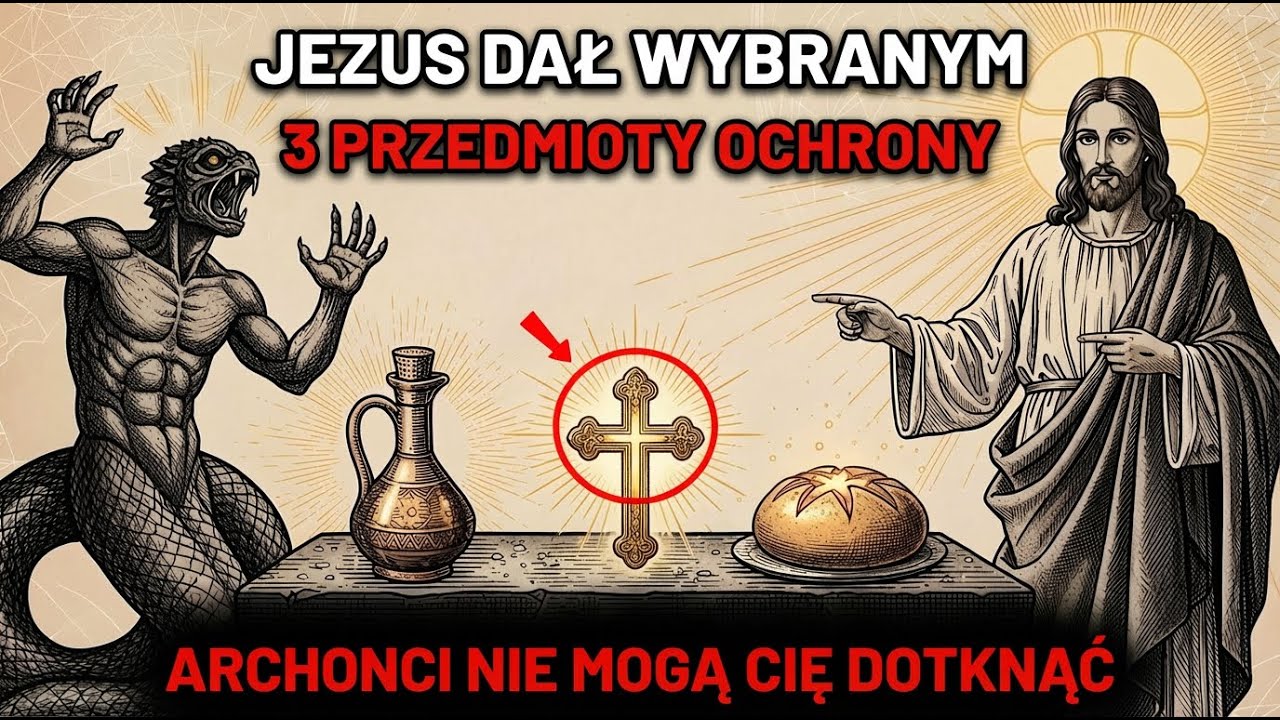 Jezus Dał Wybranym 3 Święte Przedmioty do Odpędzania Archontów — Kościół Zakazał Wszystkich Trzech