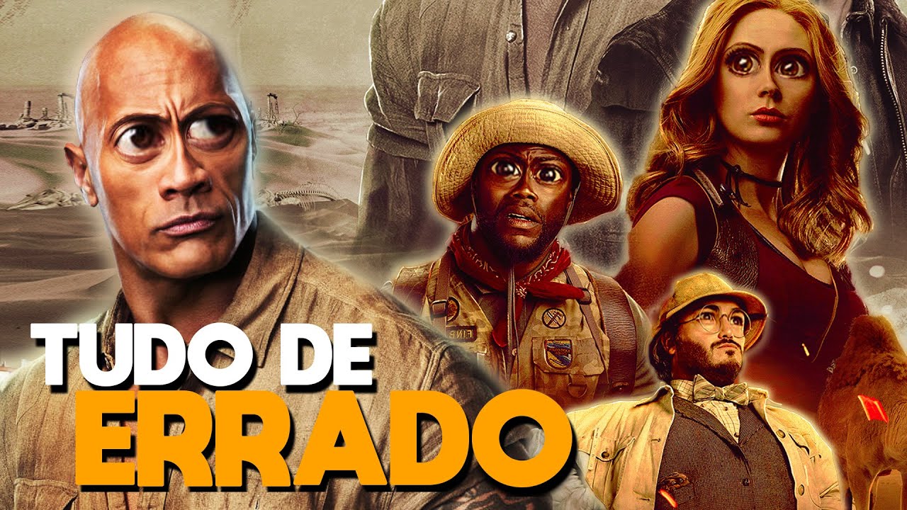 TUDO DE ERRADO COM JUMANJI: PRÓXIMA FASE