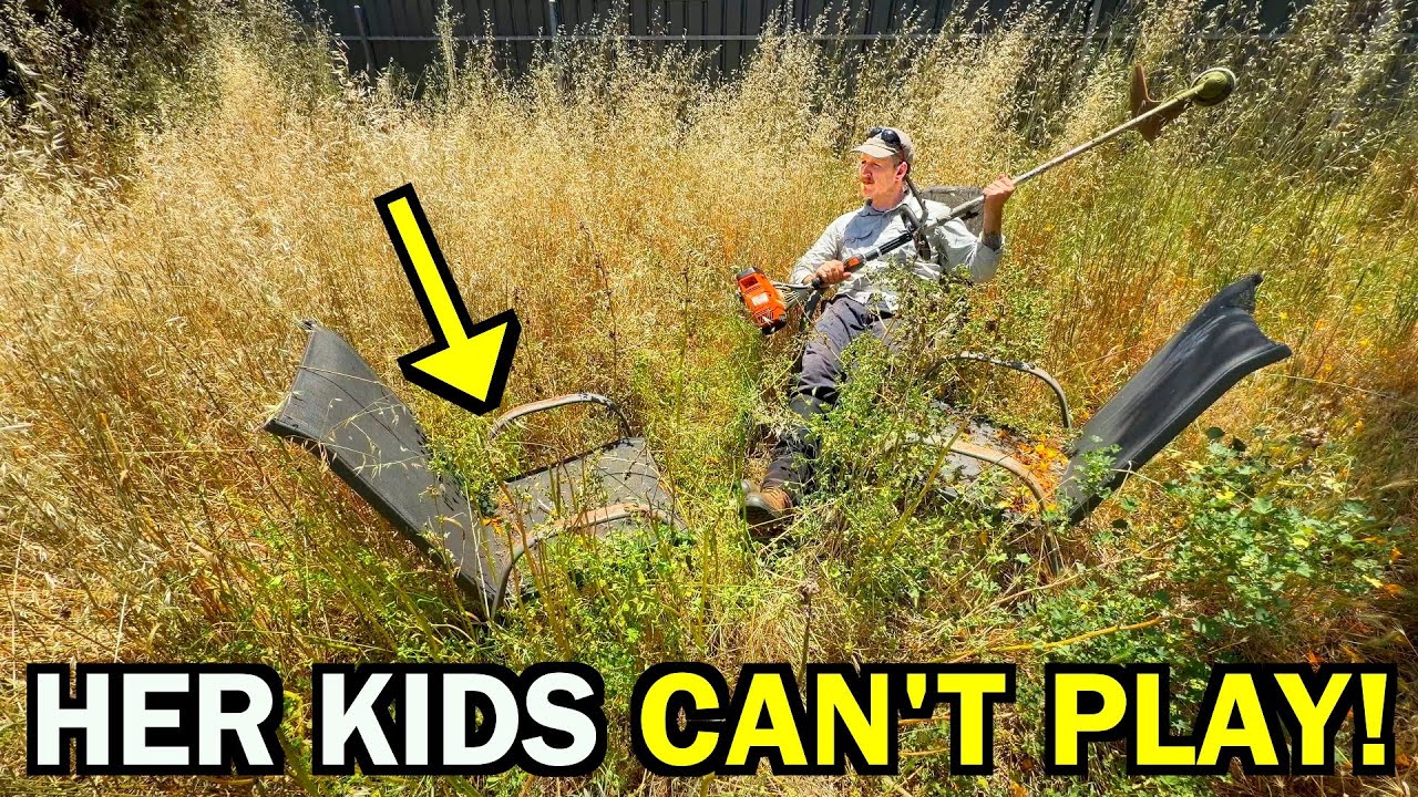 This Yard Was Too DANGEROUS For Her Kids – I Had No Idea It Was THIS BAD!