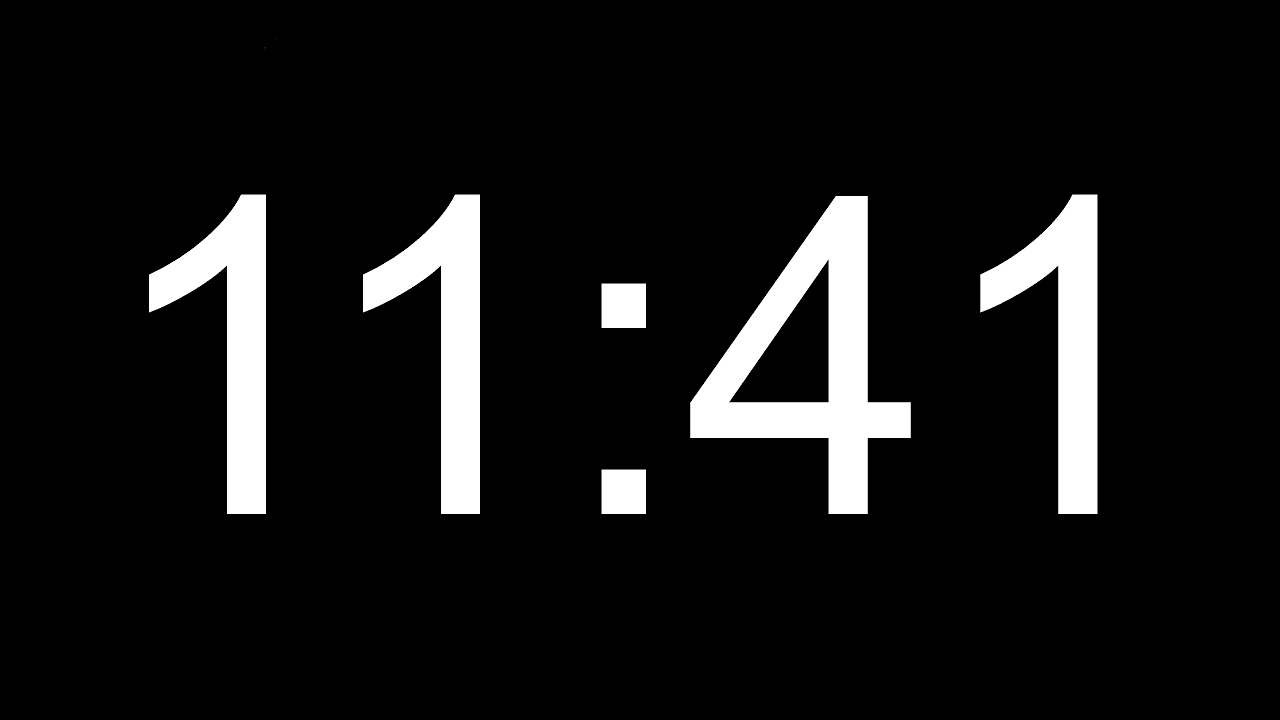 40 Minutes Or 2400 Seconds Accurate Timer
