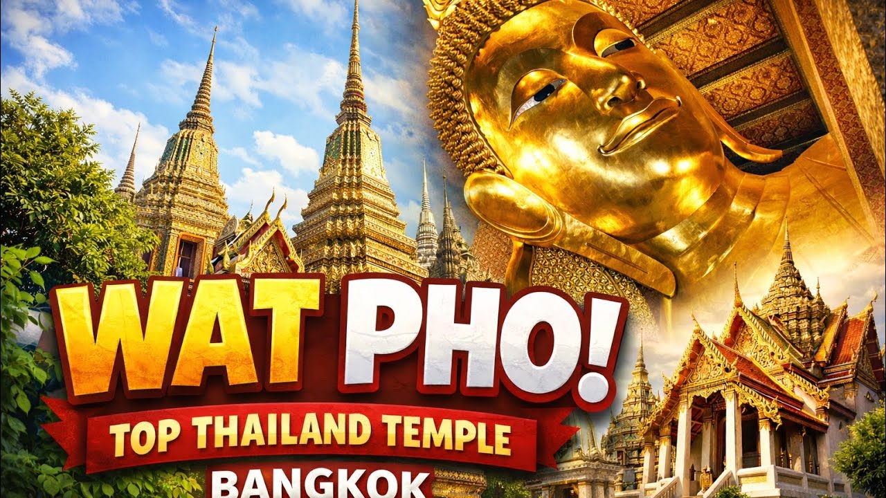 Wat Pho Bangkok 🇹🇭 | Inside the Giant Reclining Buddha (Must-Visit Temple!) First Experience