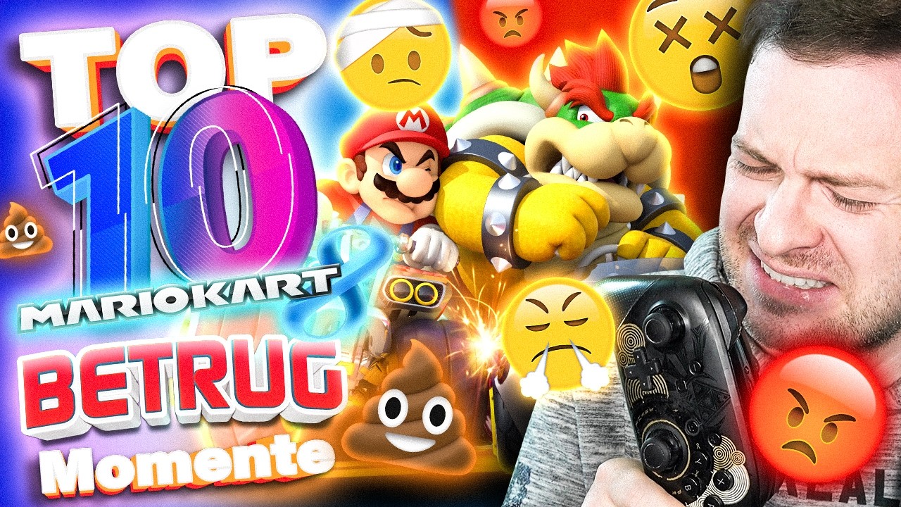 TOP 10 MARIO KART 8 BETRUG MOMENTE von Domtendo