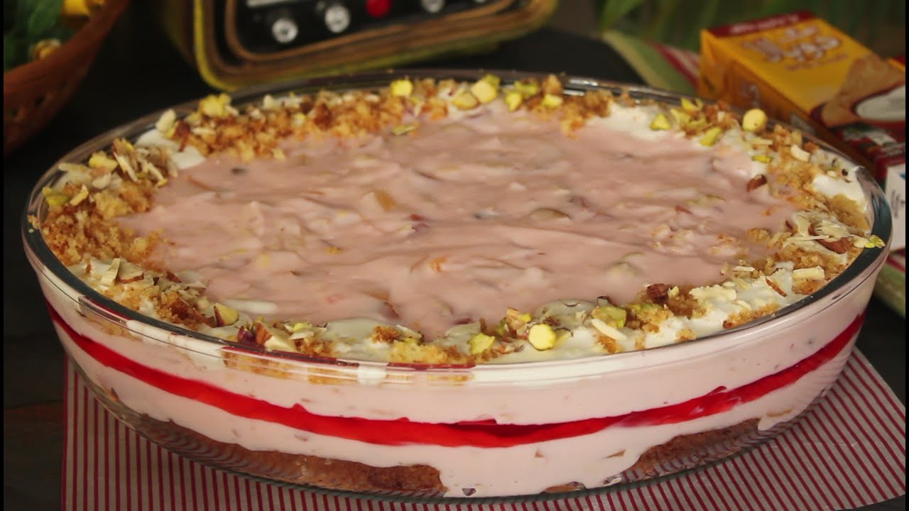 Custard Trifle 😍 Recipe By Chef Hafsa