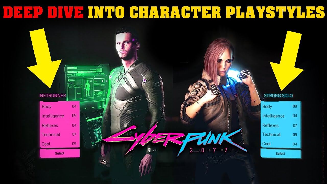 Cyberpunk 2077 - Deep Dive Into Character Playstyles - Strong Solo And Netrunner
