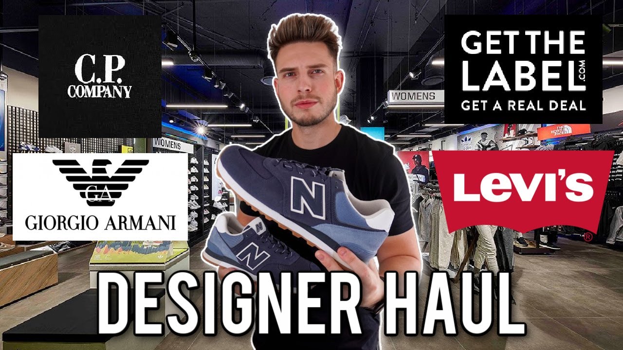 HUGE MEN'S DESIGNER CLOTHING HAUL & TRY-ON | C.P Company, Diesel, Levis + More (Get The Label)