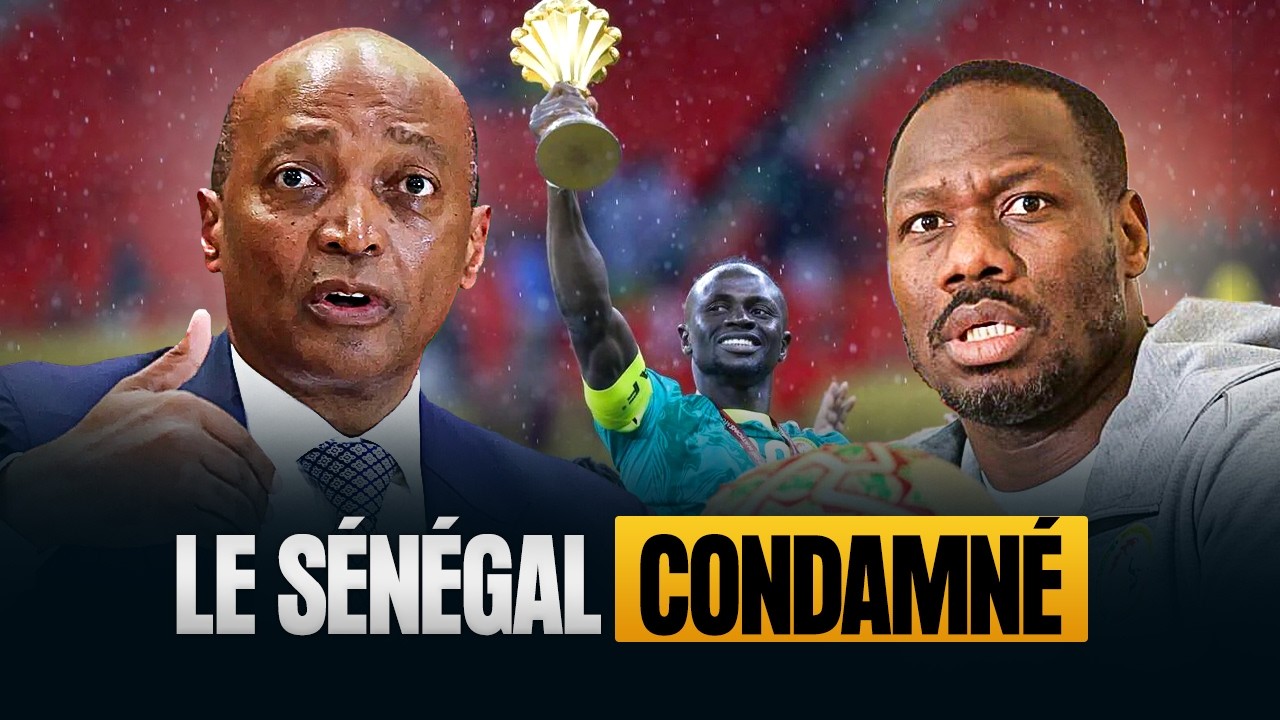 Urgent: La CAF Choque tout le monde. Carton rouge au Senegal