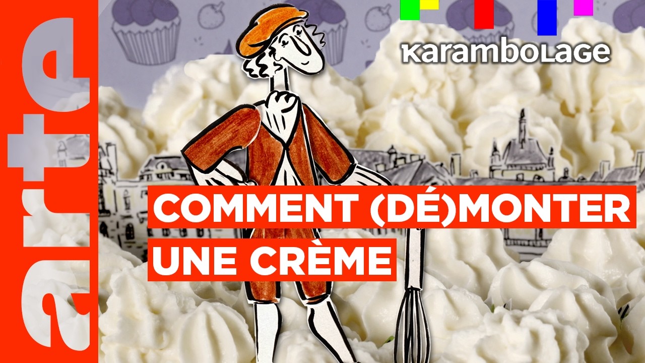 La crème Chantilly, une légende bien montée - Karambolage - ARTE