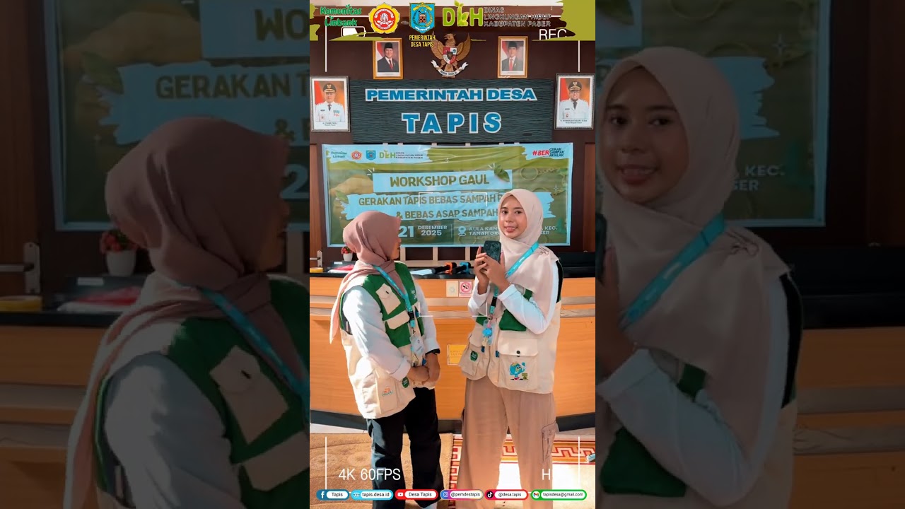 Pemdes Tapis Dorong Gerakan Bebas Sampah Plastik dan Asap Sampah