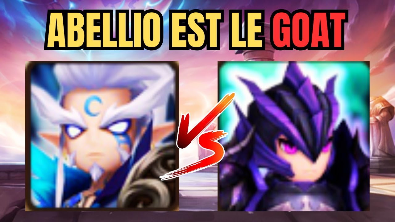 Je change de GAMEPLAY ! ABELLIO me carry contre RAGDOLL ! (Summoners war)