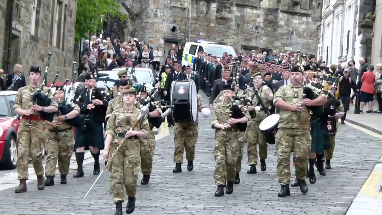Argyll & Sutherland Highlander Veterans, Stirling.