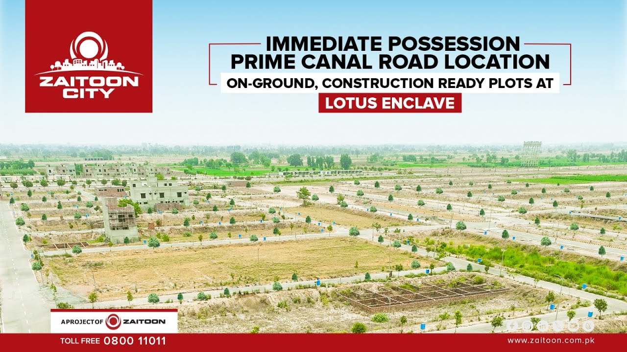 Lotus Enclave Plots Ready for Possession &ndash; Zaitoon City