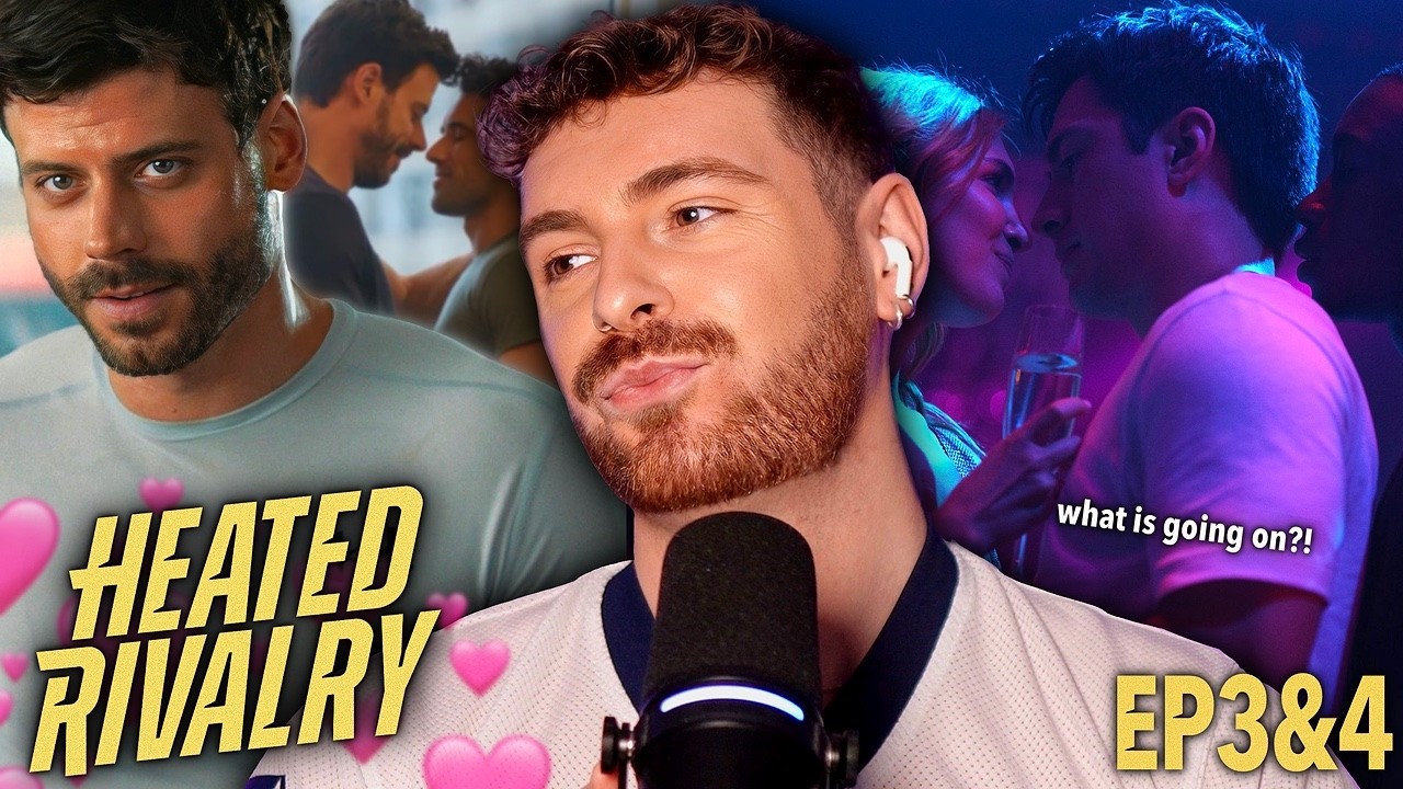 Gay man watches HEATED RIVALRY for the First Time!! *EP3&4 reaction*