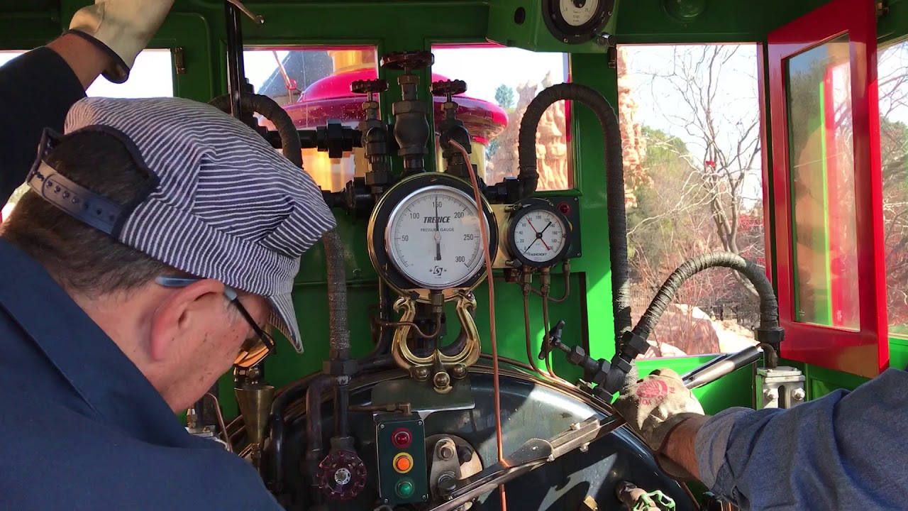 Disneyland Railroad Cab Ride #1 C.K. Holliday Feb 2018