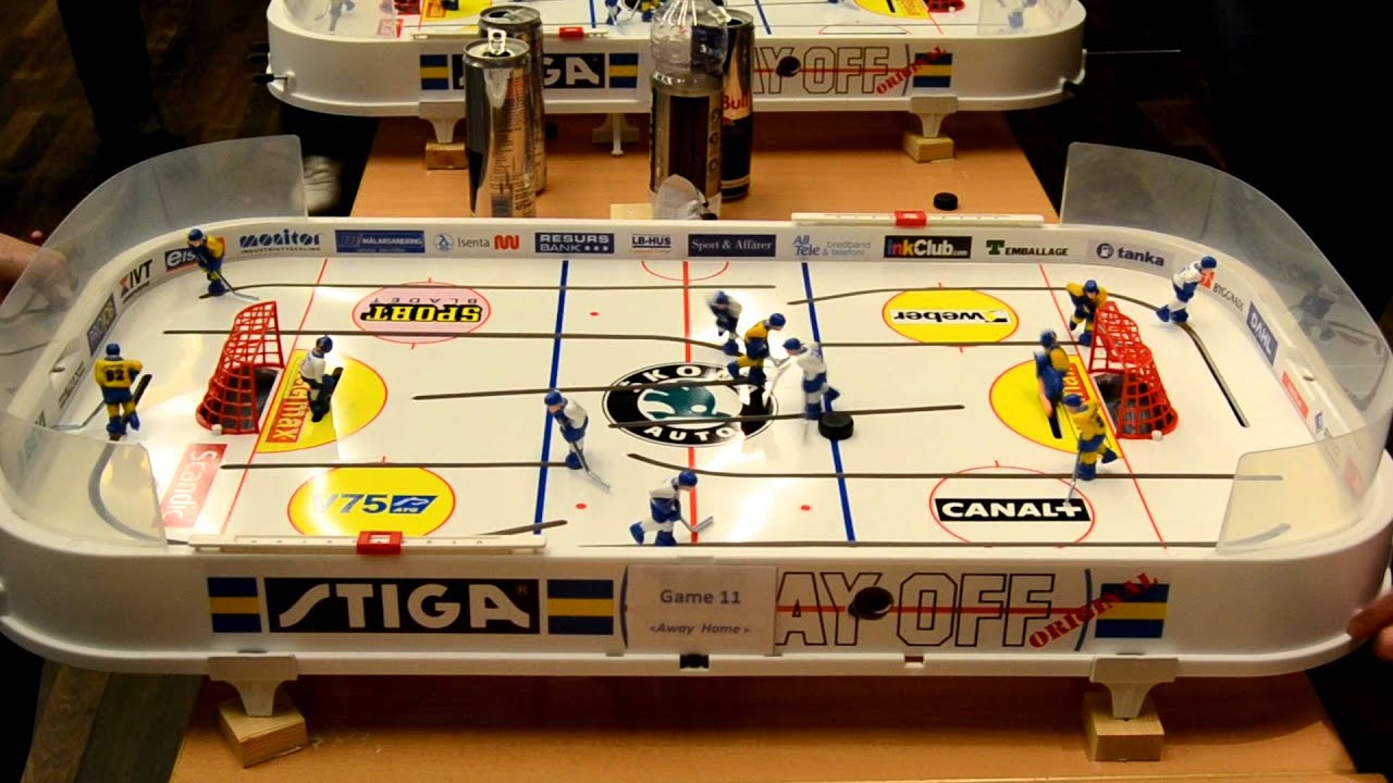 Bordshockey Sm 2012, Semifinal mellan David Freséus - Thomas Petersson sudden del 2